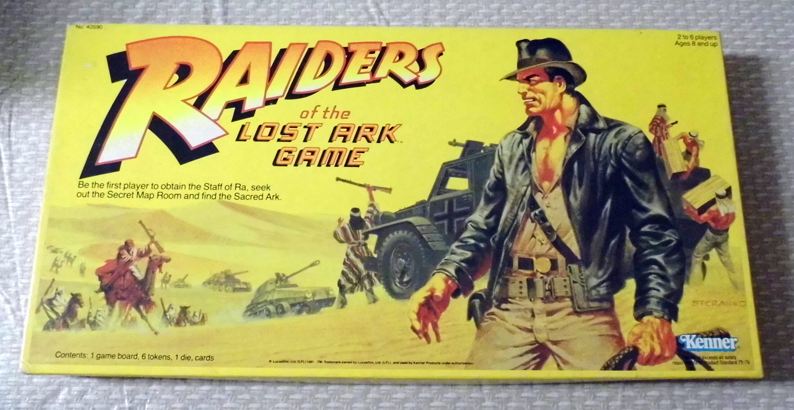 Raiders of the Lost Ark Board Game