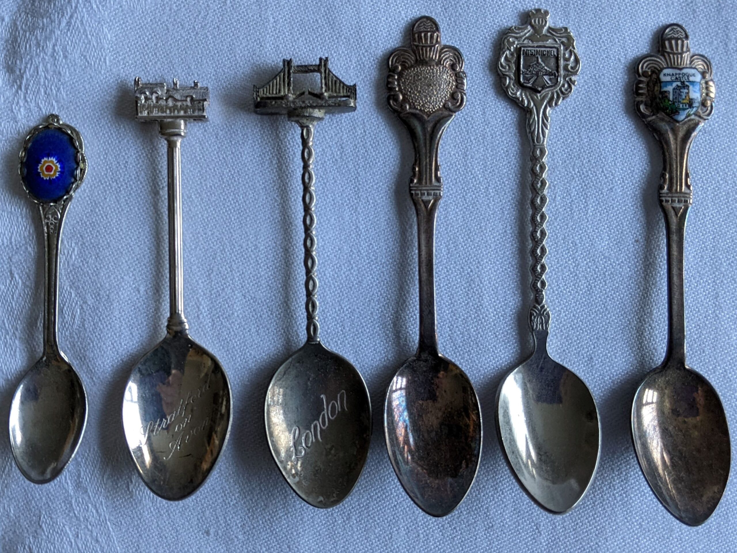 Souvenir Spoons from Different Countries