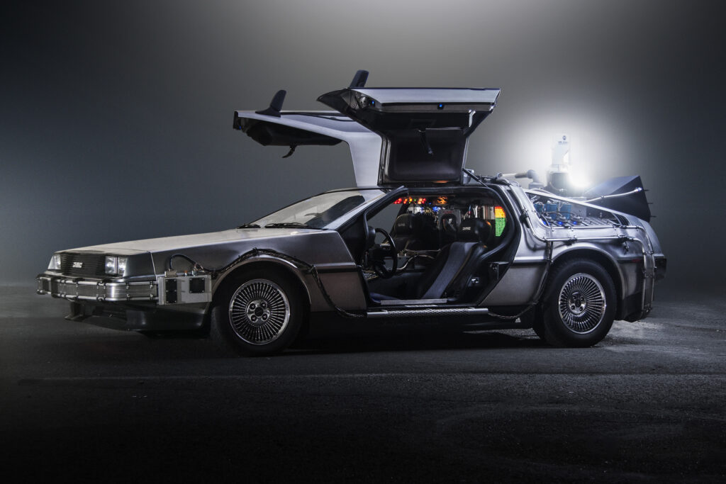 The DeLorean from Back to the Future (1985)