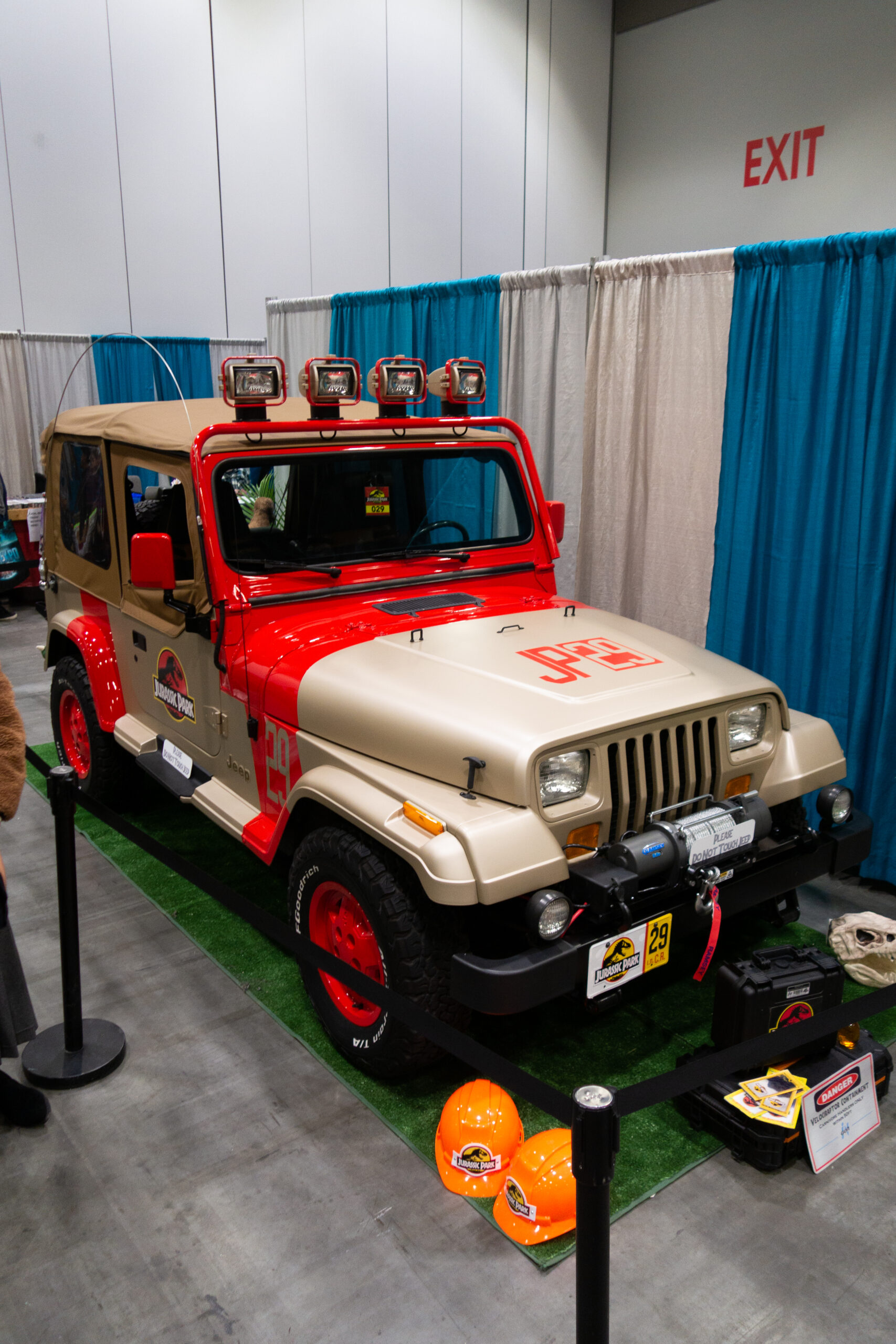 The Jurassic Park Jeep from Jurassic Park (1993)