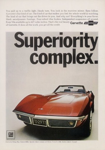 Vintage Chevrolet Corvette Ads