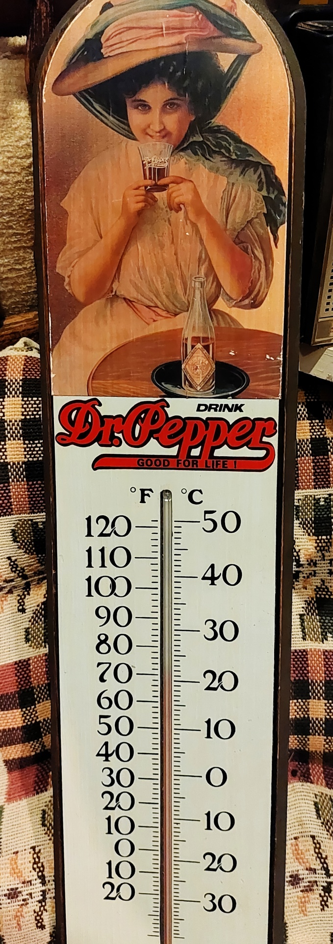 Vintage Dr. Pepper Thermometers