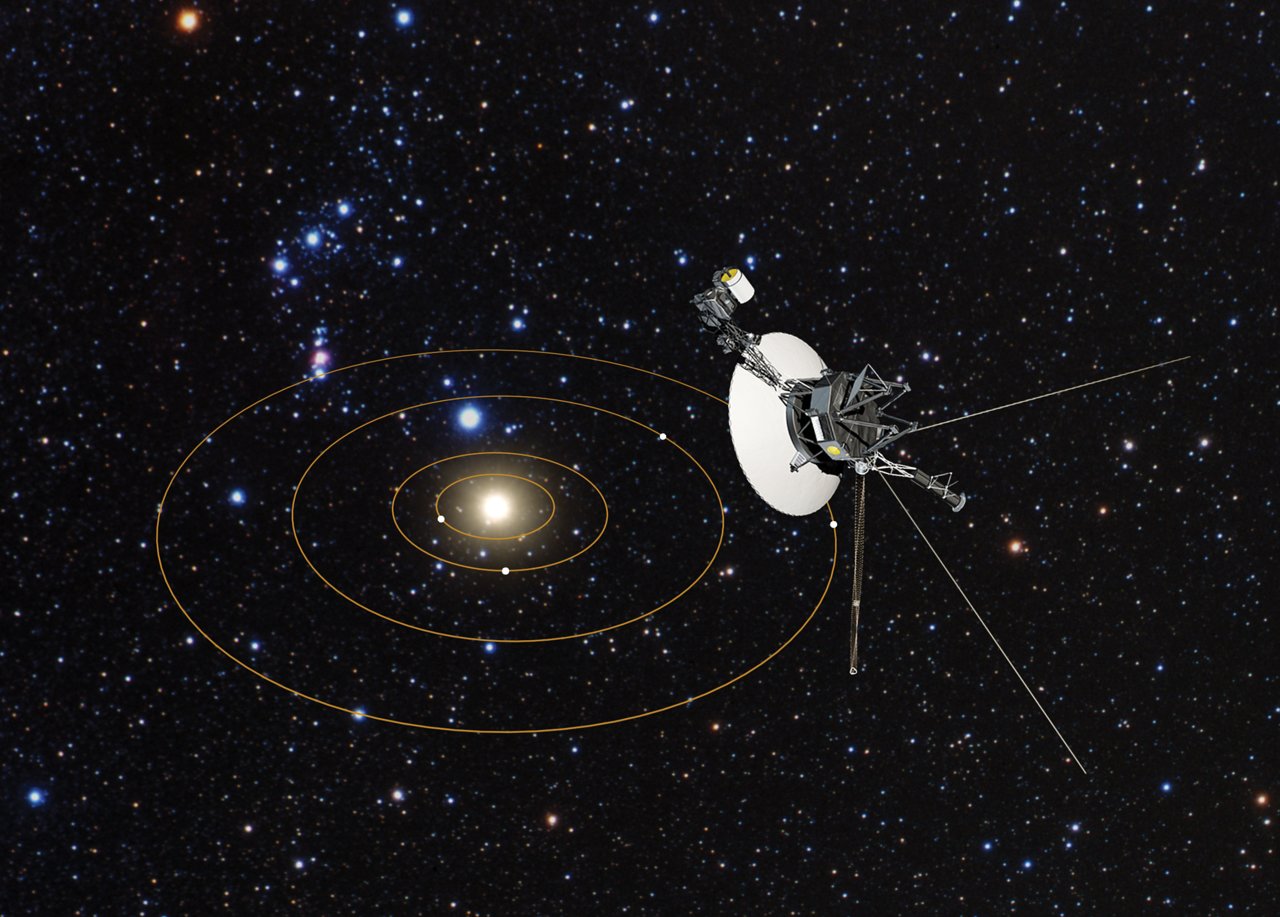 Voyager 1's Journey 