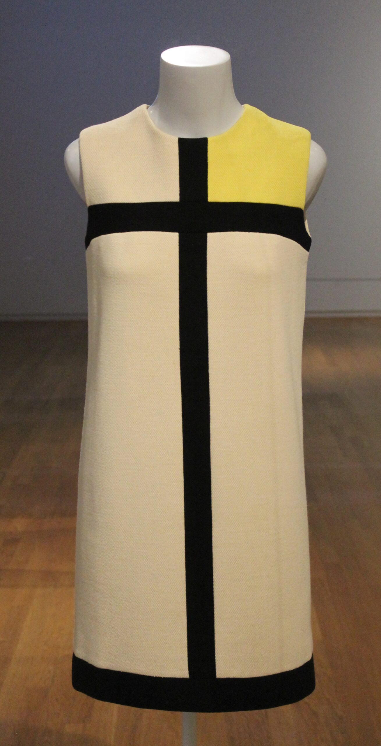 Yves Saint Laurent’s First Mondrian Dress Prototype