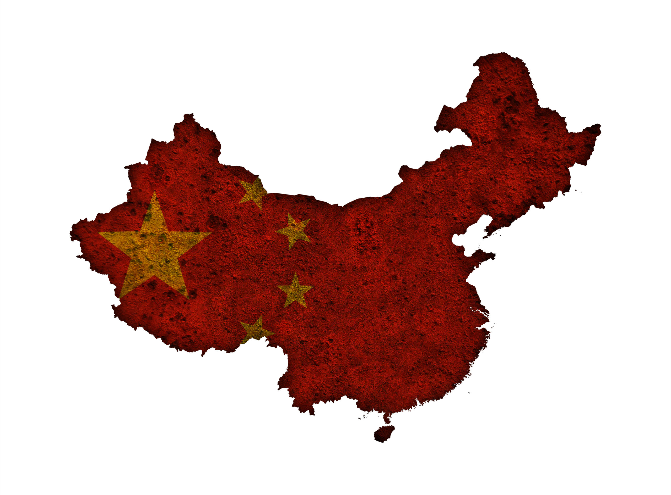 china map flag