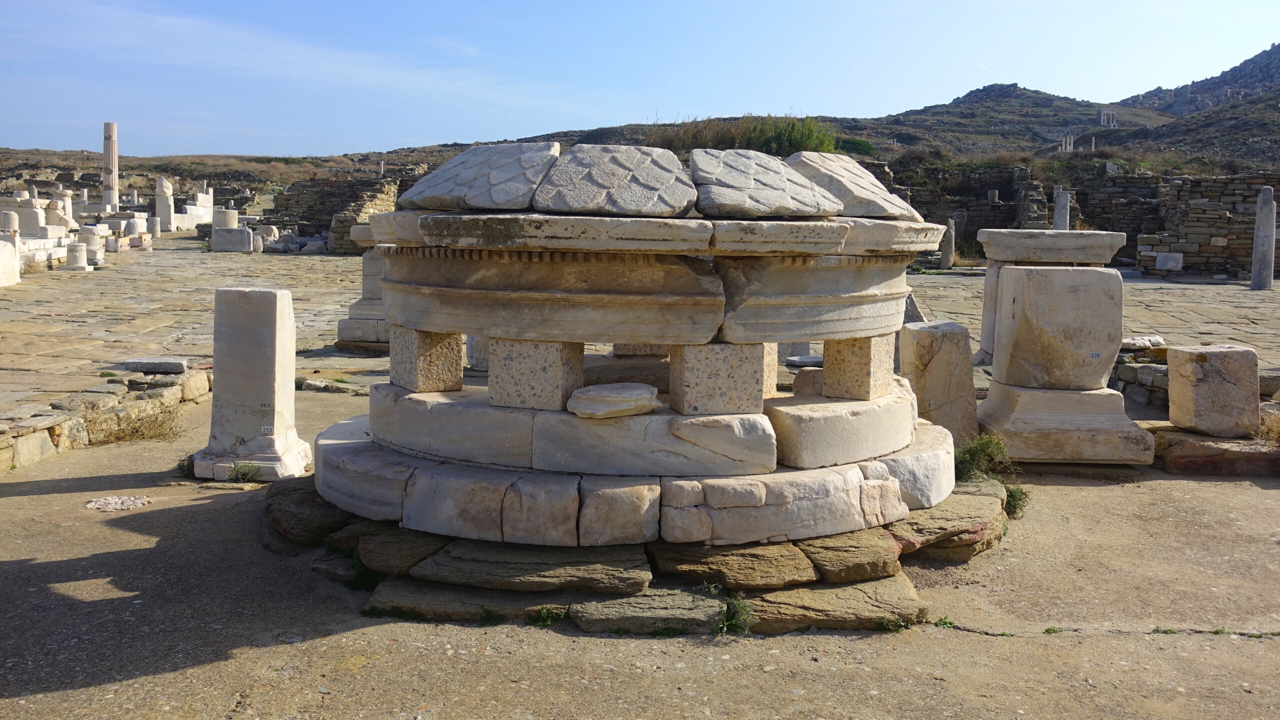 Delos Market (Delos, Greece)