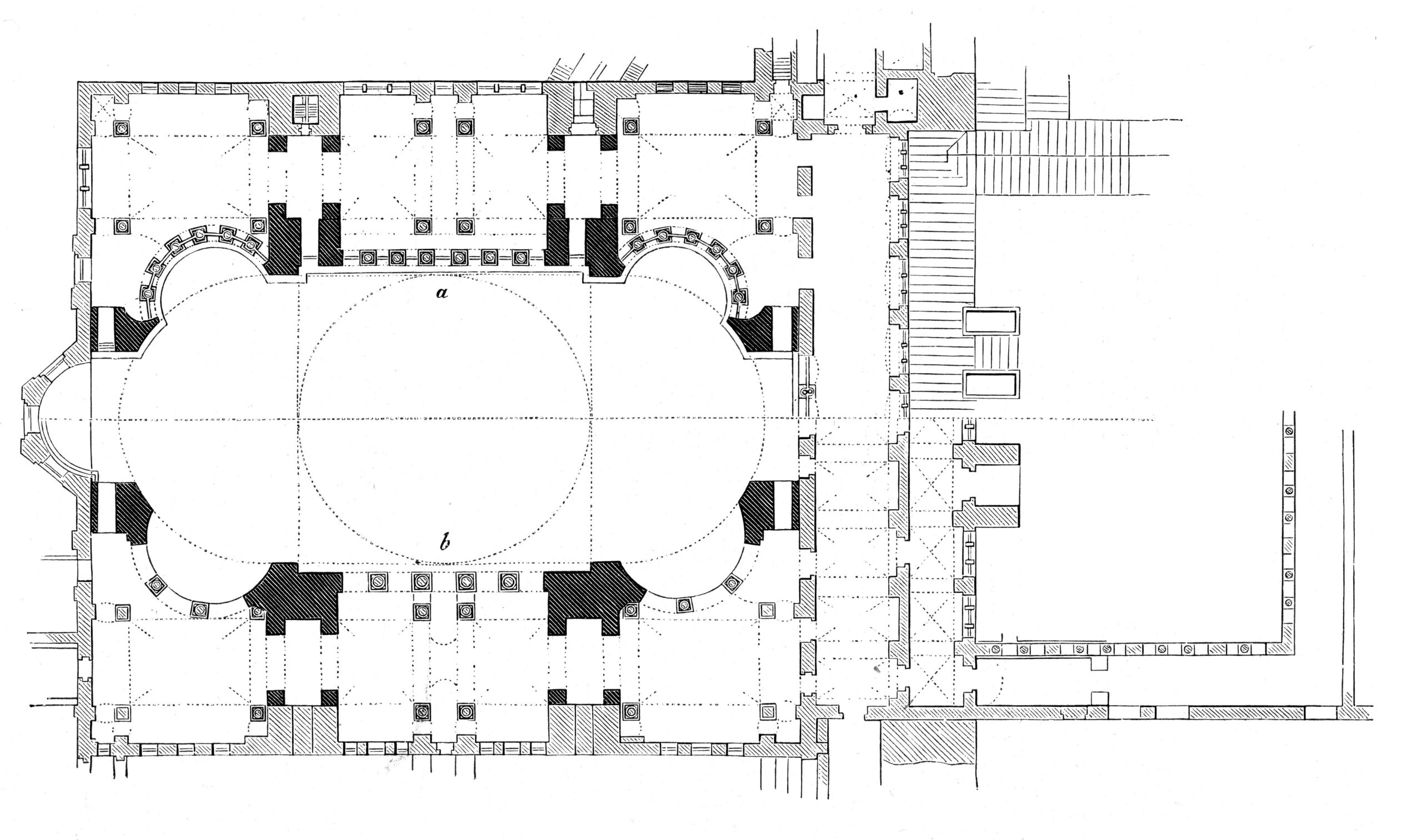 Hagia Sophia Blueprint - Istanbul, Turkey