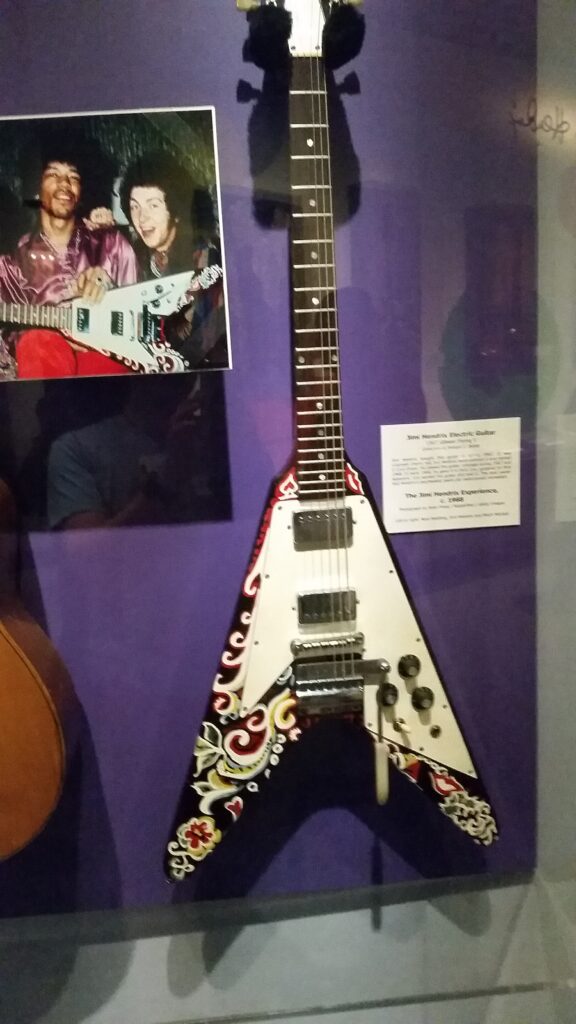 Jimi Hendrix’s 1967 Black Flying V Gibson