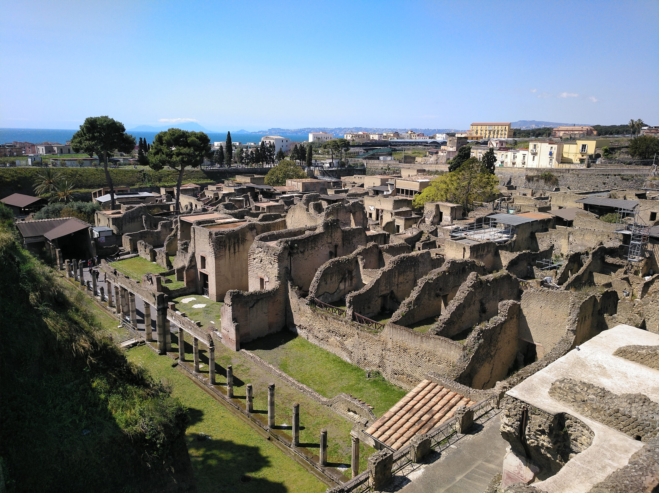 Library of Herculaneum, Italy