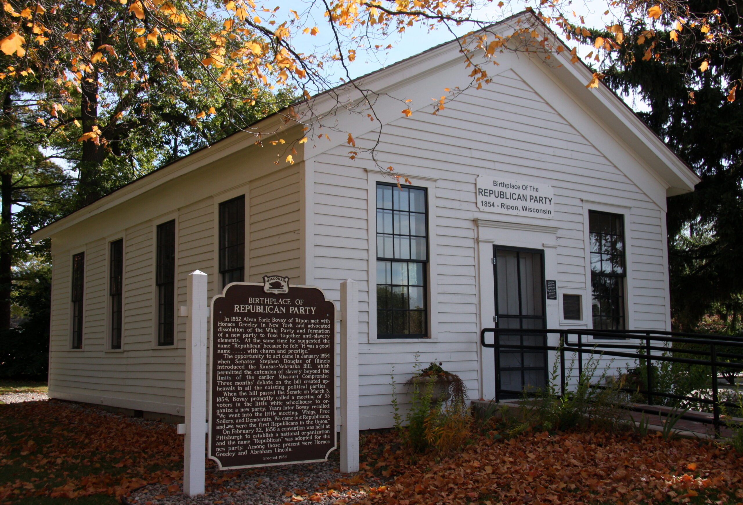 Little White Schoolhouse, Ripon, Wisconsin