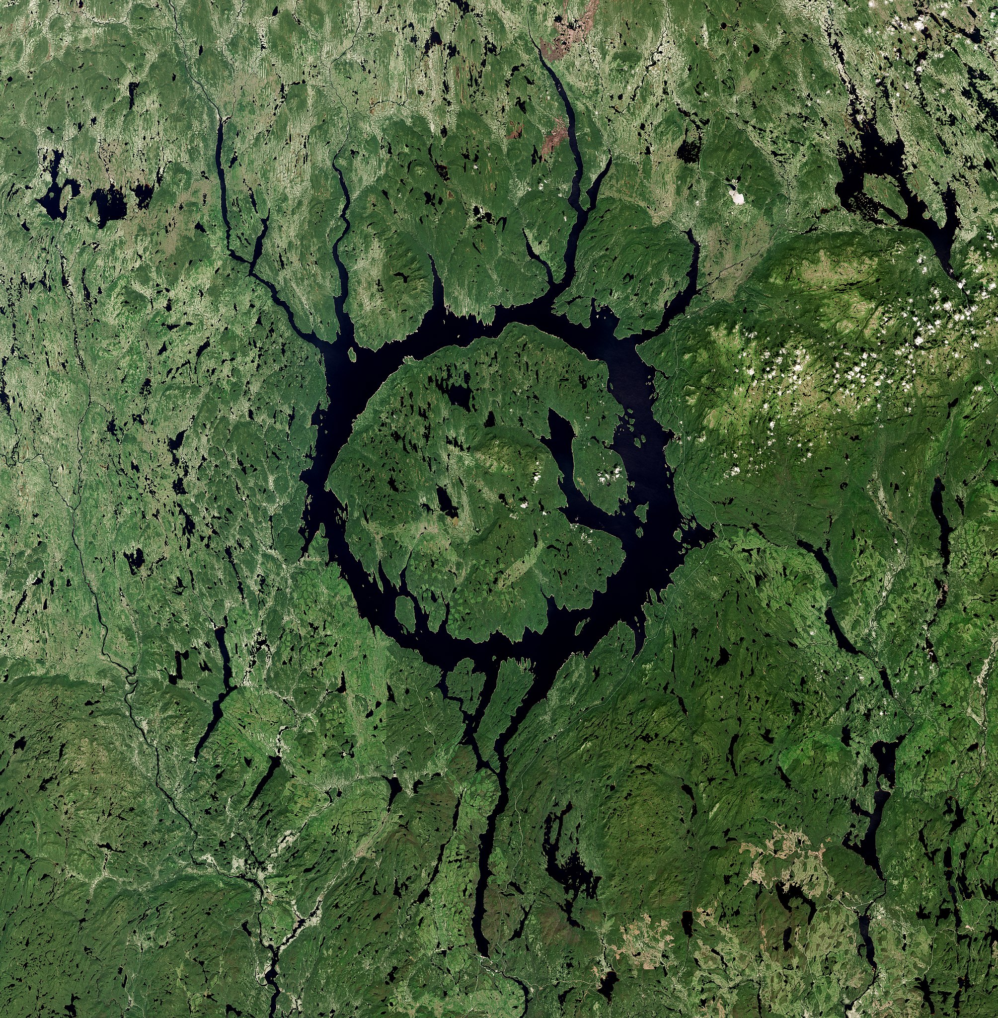 Manicouagan Crater - Canada