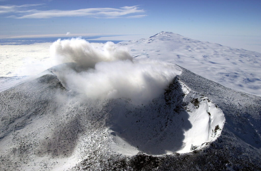 Mount Erebus Lava Lake, Antarctica