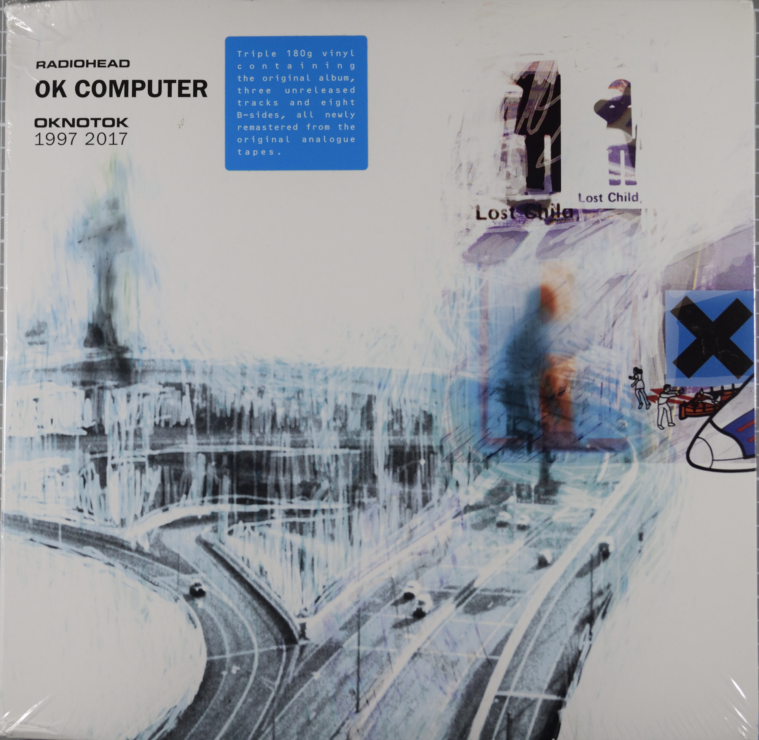 Radiohead – "OK Computer" (Blue Vinyl Promotional Release)