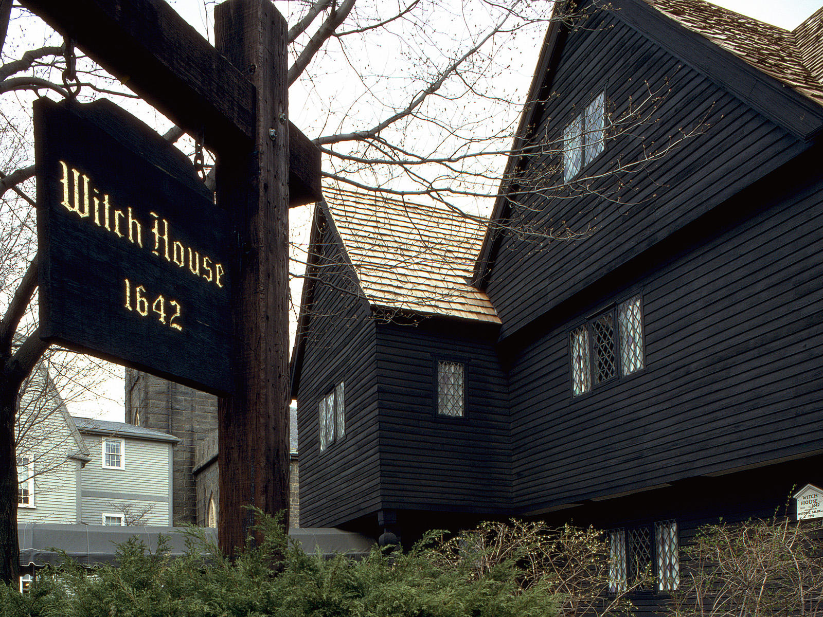 Salem Witch House Schoolroom – Salem, Massachusetts, USA