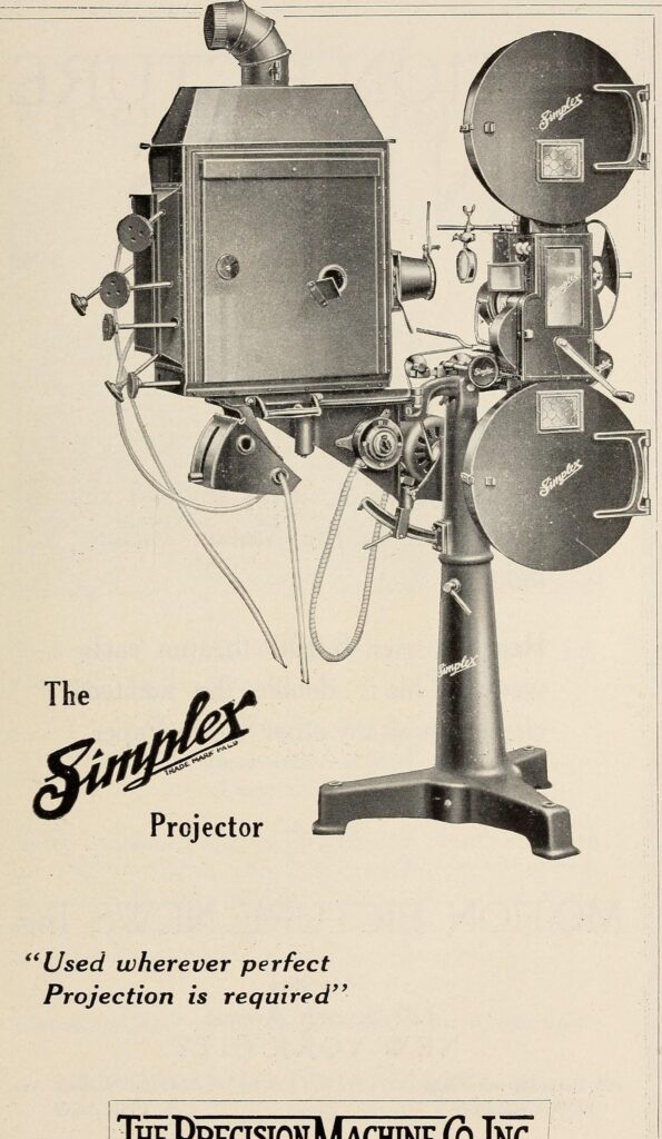 Simplex Standard (1920s) projector