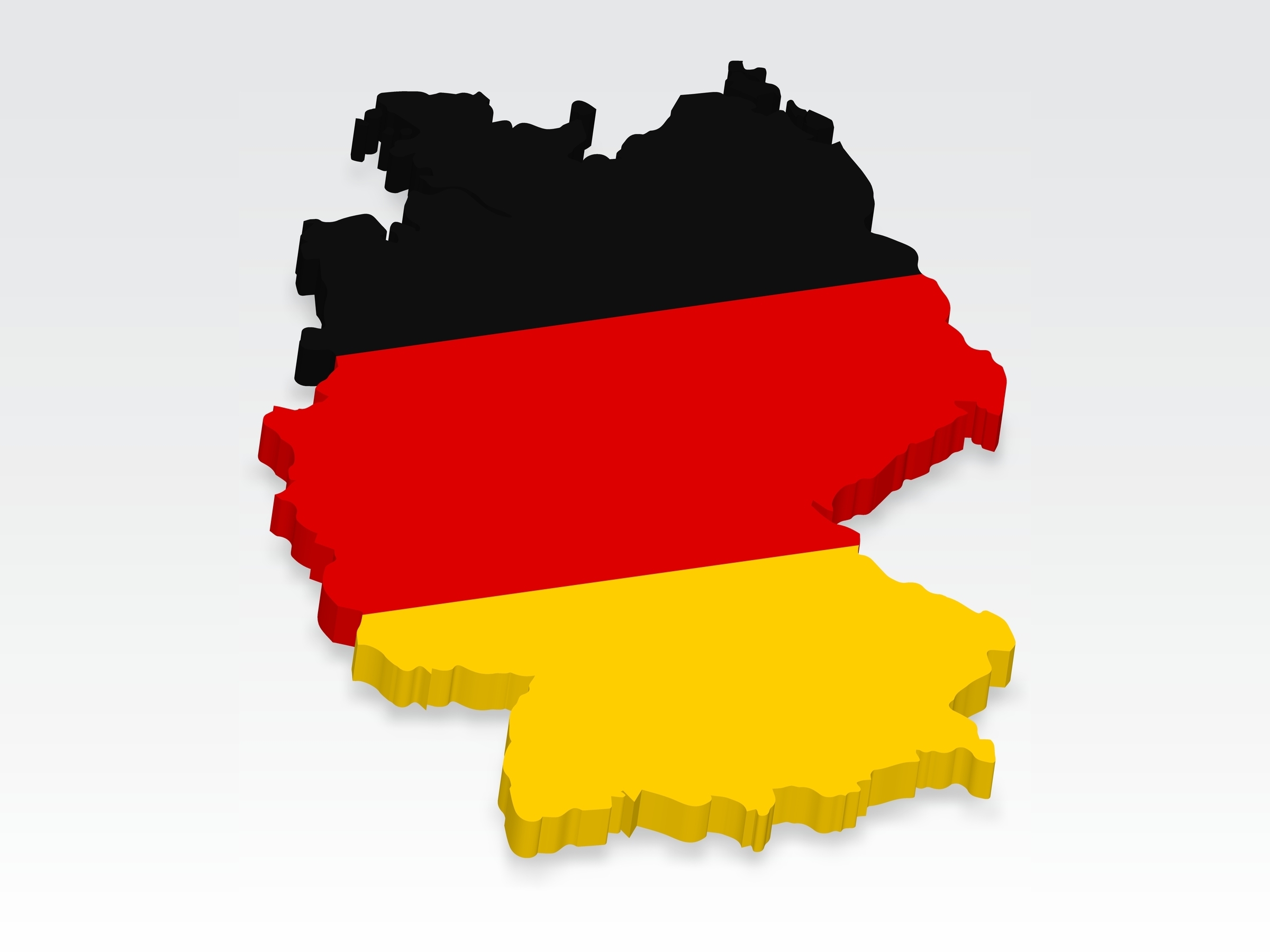 germany map flag